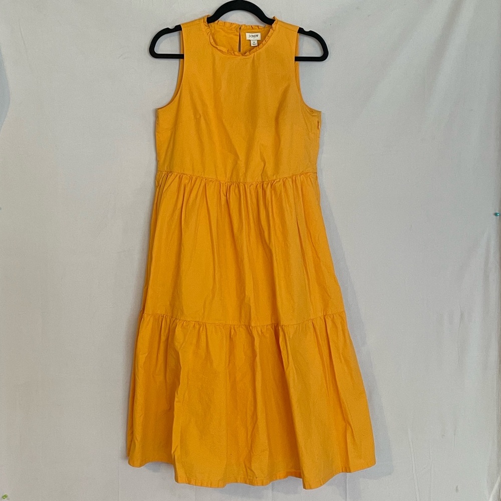 J.Crew Factory tiered midi dress - Size 2